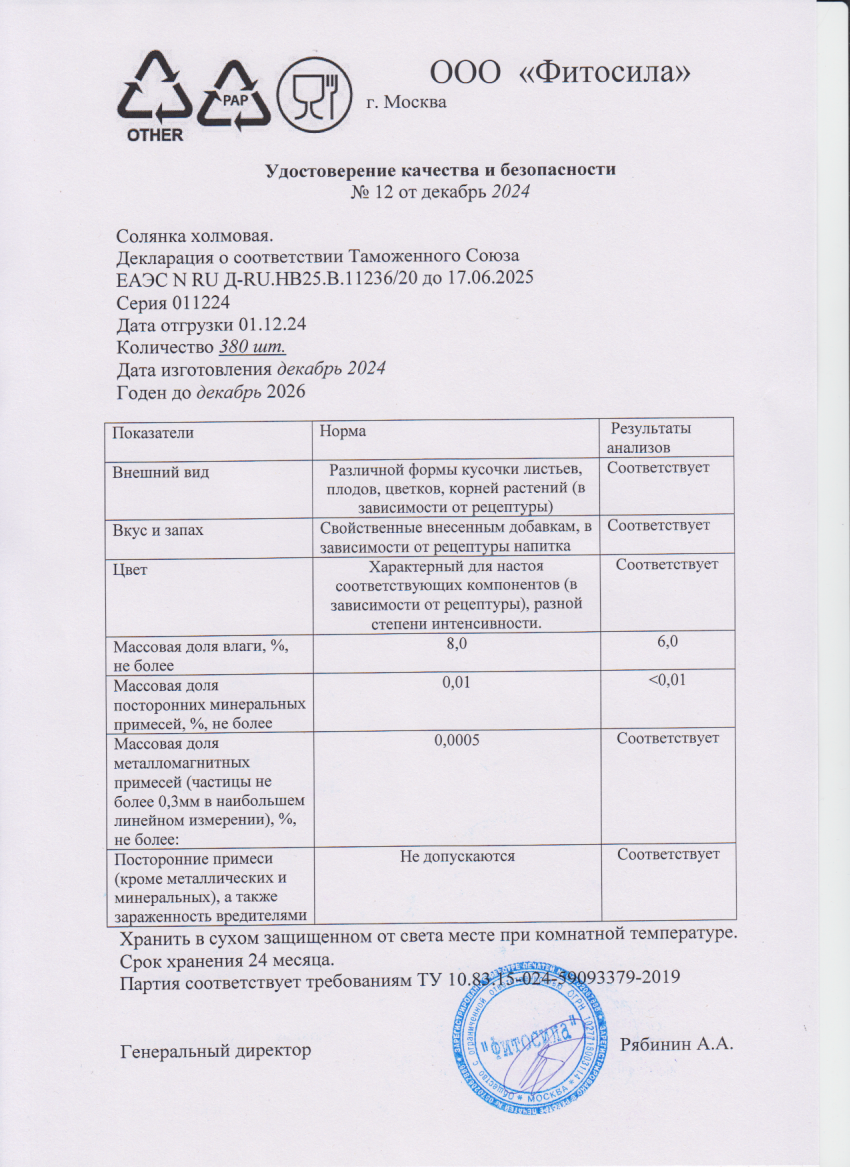 Паспорт №011224